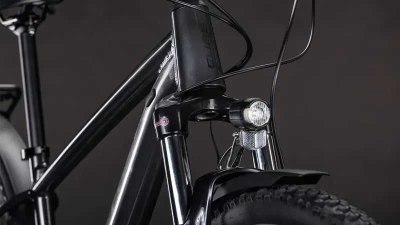 Cube Aim SLX FE Mountain Bike in Slate Black/Black 2026