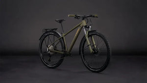 Cube Aim SLX FE Mountain Bike in Dusty Olive/Gold 2026