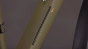 Cube Aim SLX FE Mountain Bike in Dusty Olive/Gold 2026
