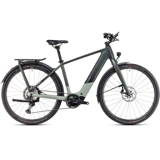 Cube Kathmandu Hybrid C:62 SLT 400X Hybrid Bike in Stellar/Origano Green 2025
