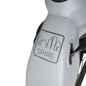 Dawes Spire 2.0 Cues Low Step Electric Hybrid Bike in Light Grey/Black 2025