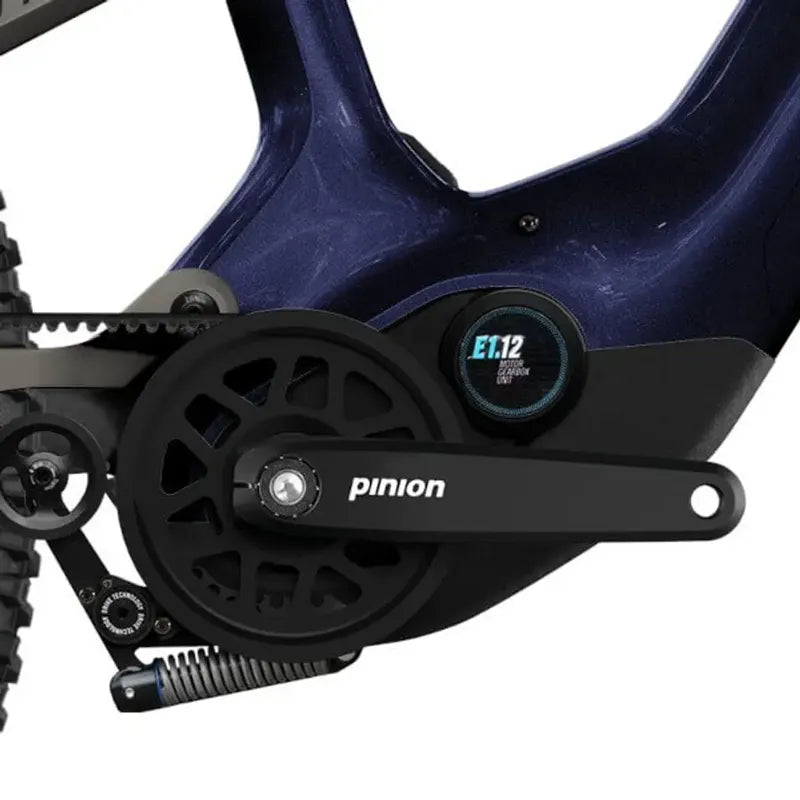 Haibike AllMTN CF 10 TRN/IQ E-DH Mountain Bike in Dark Navy 2025