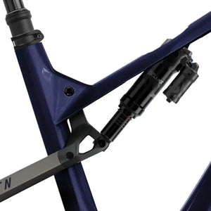 Haibike AllMTN CF 10 TRN/IQ E-DH Mountain Bike in Dark Navy 2025