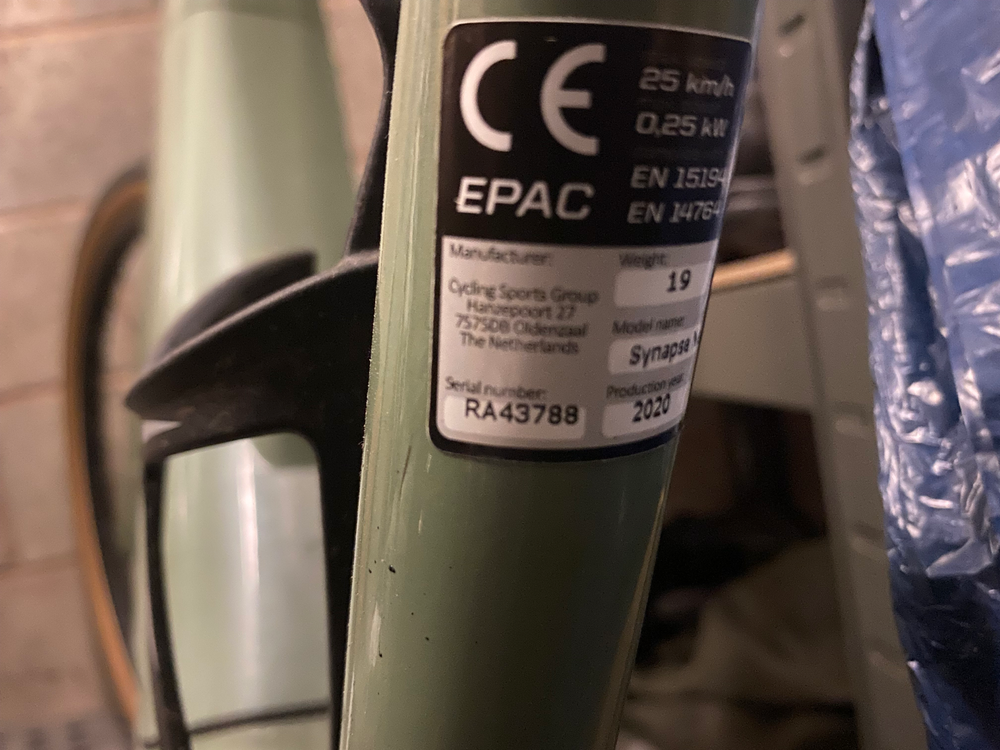 Cannondale Synapse Neo 1 2021