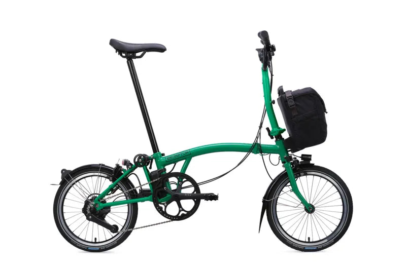 Brompton C Line 4 Speed Mid Bar 2026 Electric Folding Bike