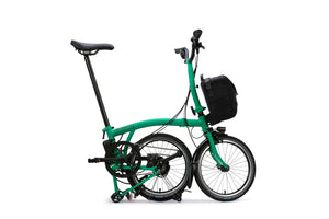 Brompton C Line 4 Speed Mid Bar 2026 Electric Folding Bike
