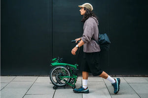 Brompton C Line 4 Speed Mid Bar 2026 Electric Folding Bike