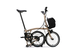Brompton C Line 4 Speed Mid Bar 2026 Electric Folding Bike