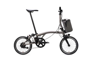 Brompton T Line 4 Speed e-Motiq Mid Bar 2026 Electric Folding Bike