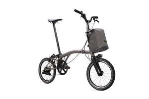 Brompton T Line 4 Speed e-Motiq Mid Bar 2026 Electric Folding Bike