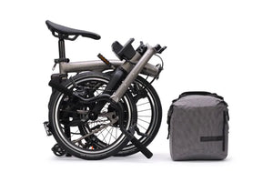 Brompton T Line 4 Speed e-Motiq Mid Bar 2026 Electric Folding Bike
