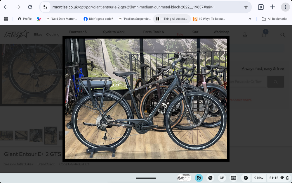 Giant Entour E+ 2 GTS 25km/h M Gunmetal  Black 2023