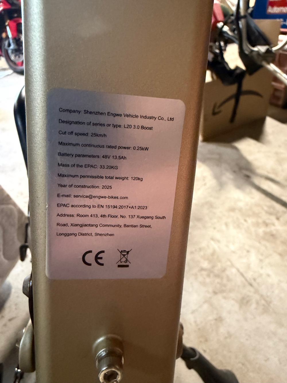 Engwe L20 3.0 Boost 2025