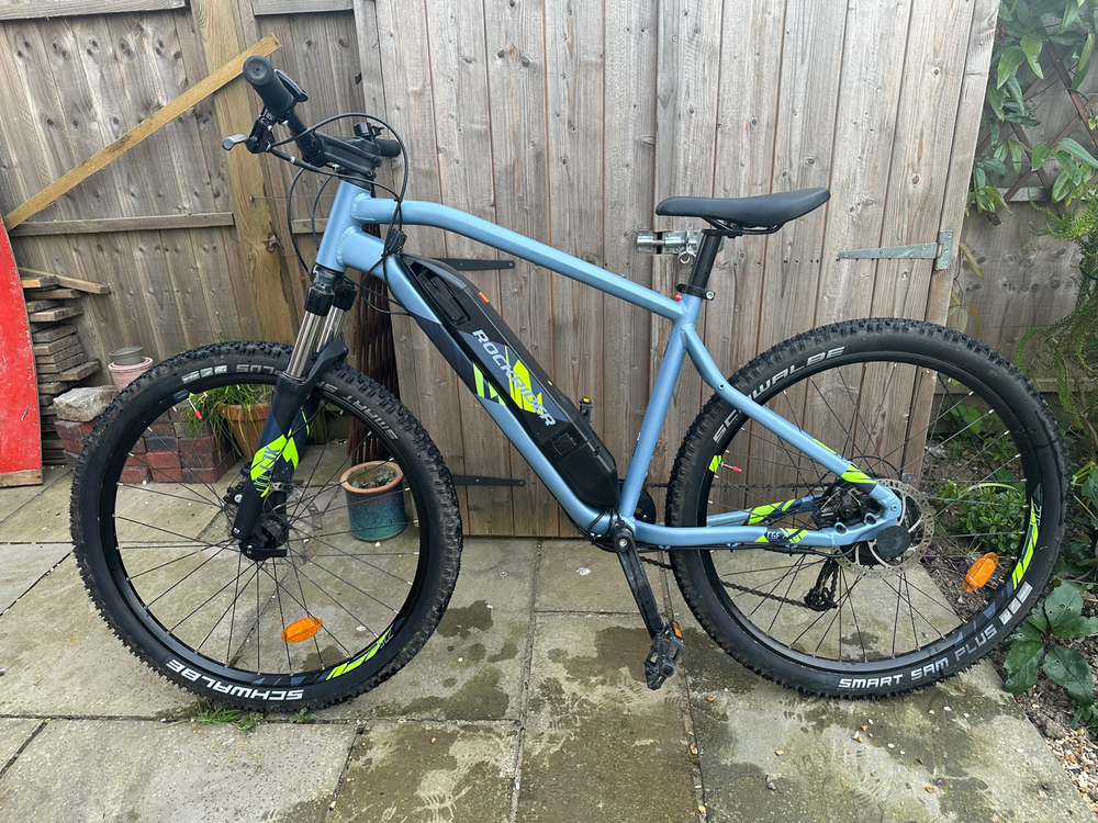 Rockrider 27.5" Hardtail Electric Mountain Bike E-ST 100 2023