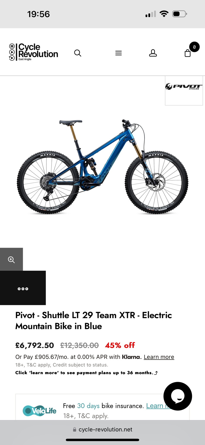 Pivot SHUTTLE LT Team Di2 2023