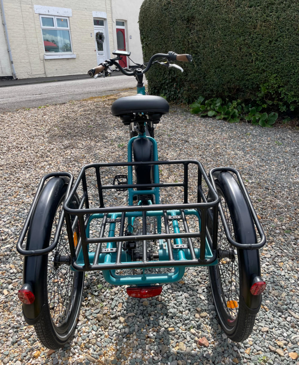 Jorvik Jorvik JET-E Elite Low Step Through Electric Folding Tricycle Green 2022