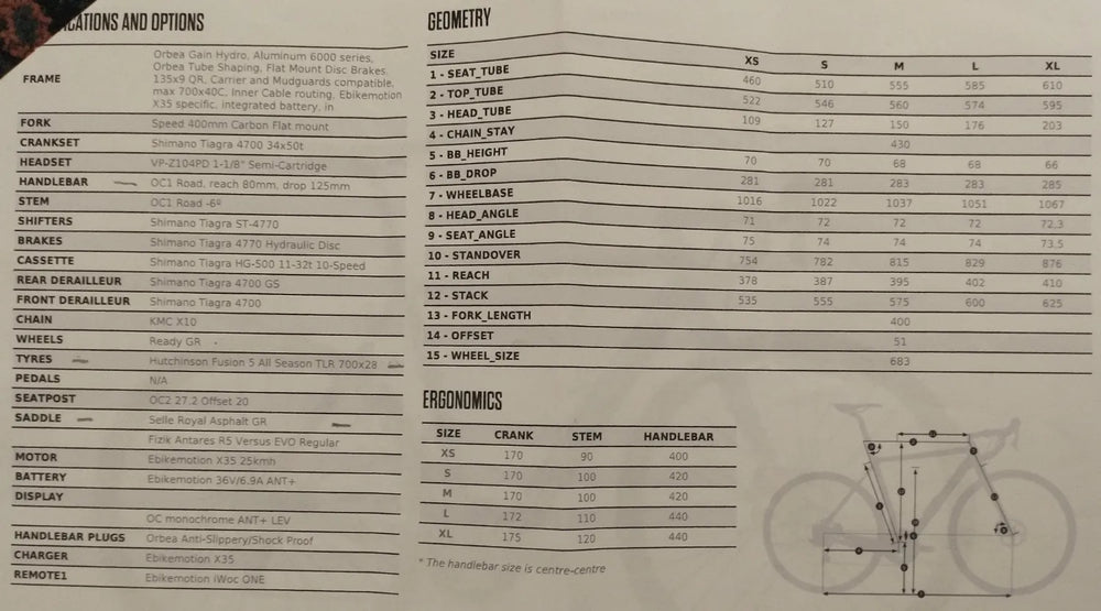 Orbea Gain D40 Alloy Tiagra 2020