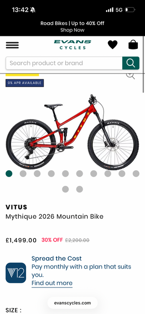 Vitus Mythique 26 2026