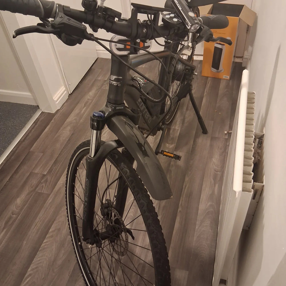 Carrera Crossfire E Mens Electric Hybrid Bike 2022
