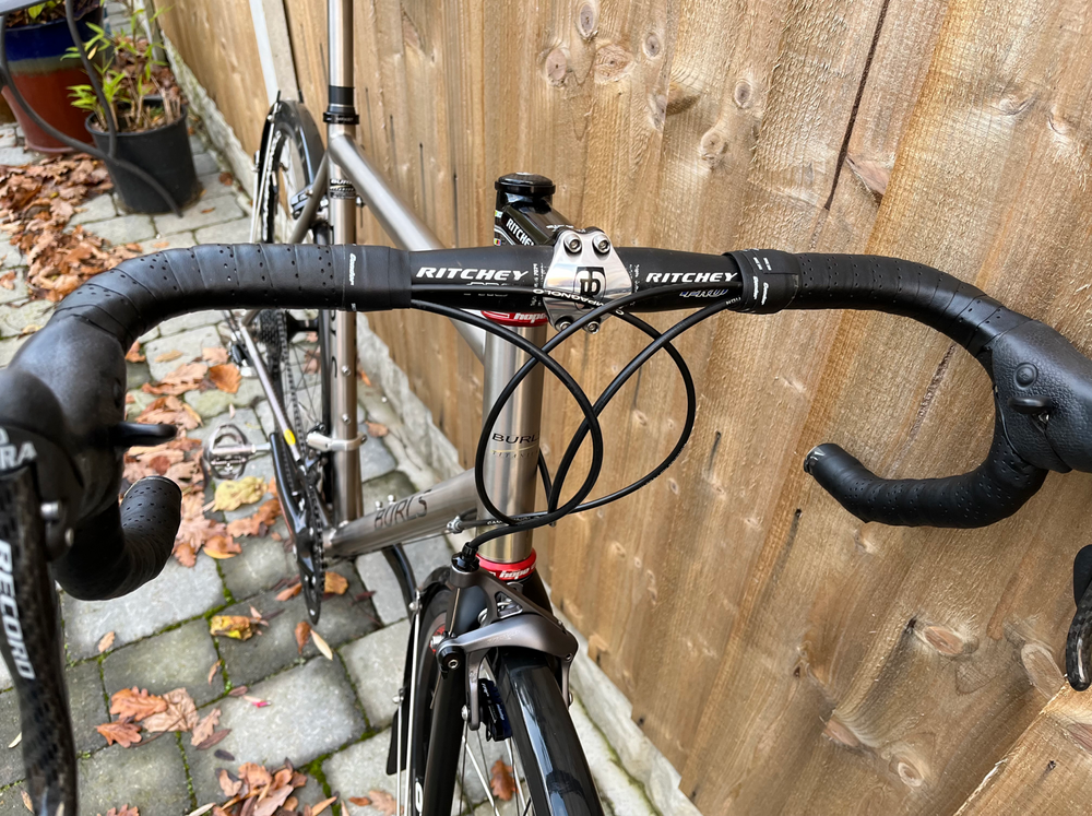 Burl’s titanium  Audax 2009