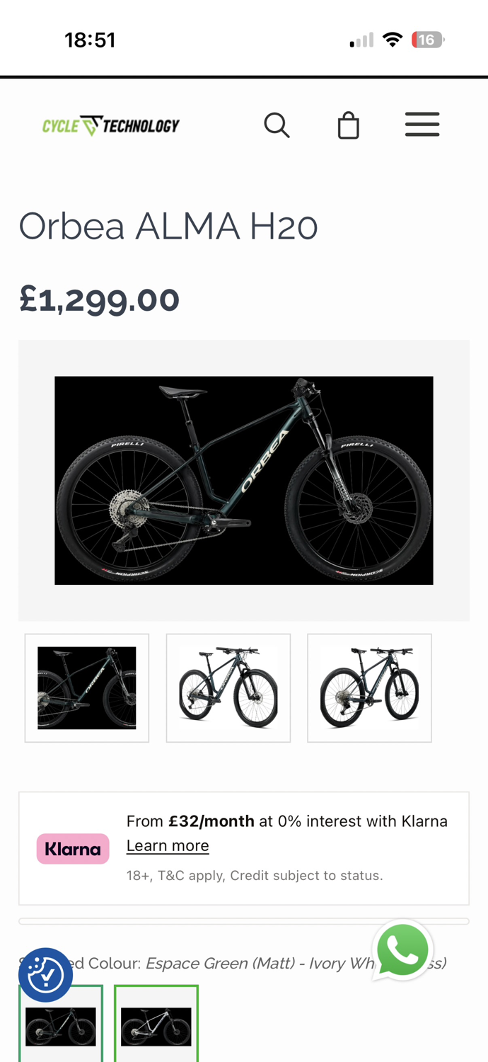 Orbea Alma H20 29er 2026