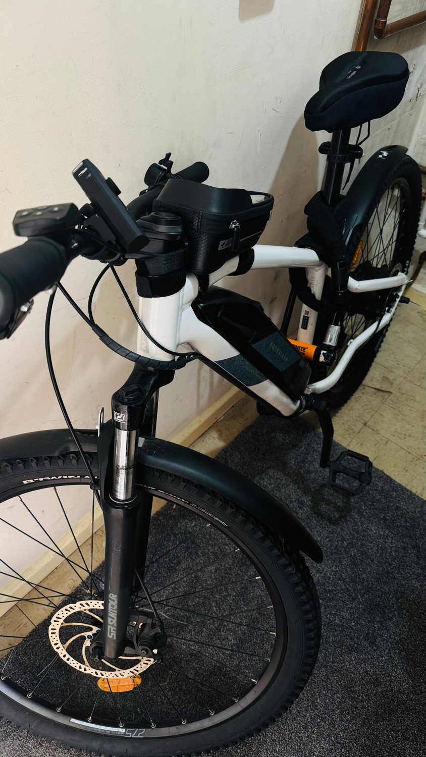 Rockrider 27.5 inches Hardtail Electric Mountain Bike E-ST100 2023