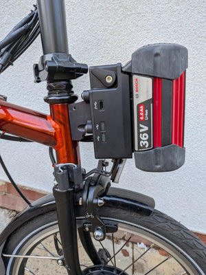 Brompton C-Line Electric Explore 6-speed Professional ARCC Electric Conversion 2023