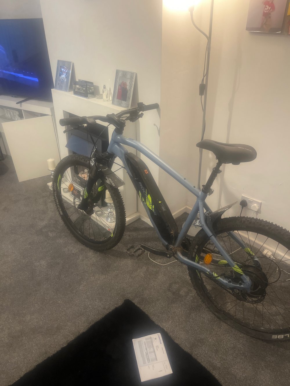 ROCKRIDER 27.5 inches Hardtail Electric Mountain Bike E-ST 100 2023