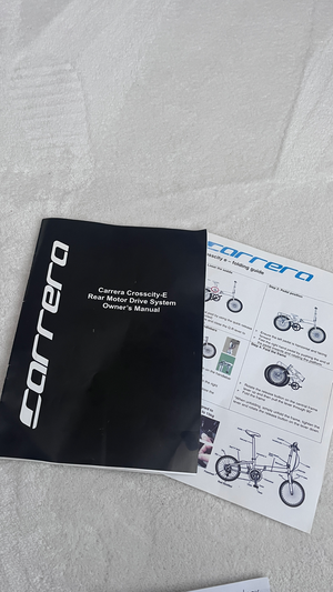 Carrera Crosscity Folding Electric Bike 2021