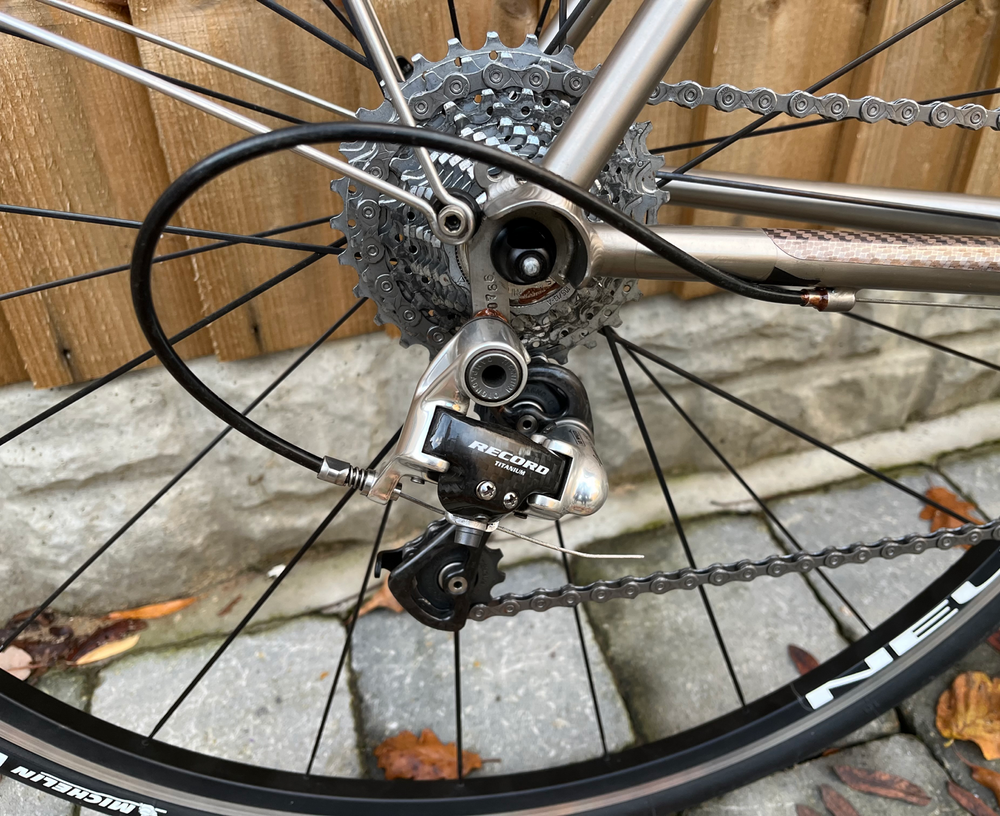 Burl’s titanium  Audax 2009