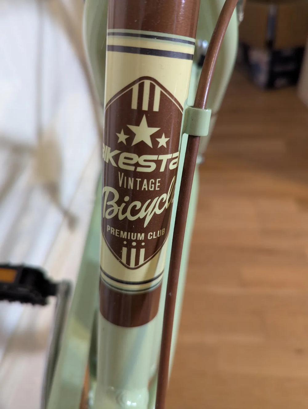 Bikestar.com City bike V brake no suspension 2021