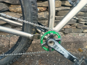 Carver Gnarvester titanium 18 inch hardtail 27.5 plus 2015.