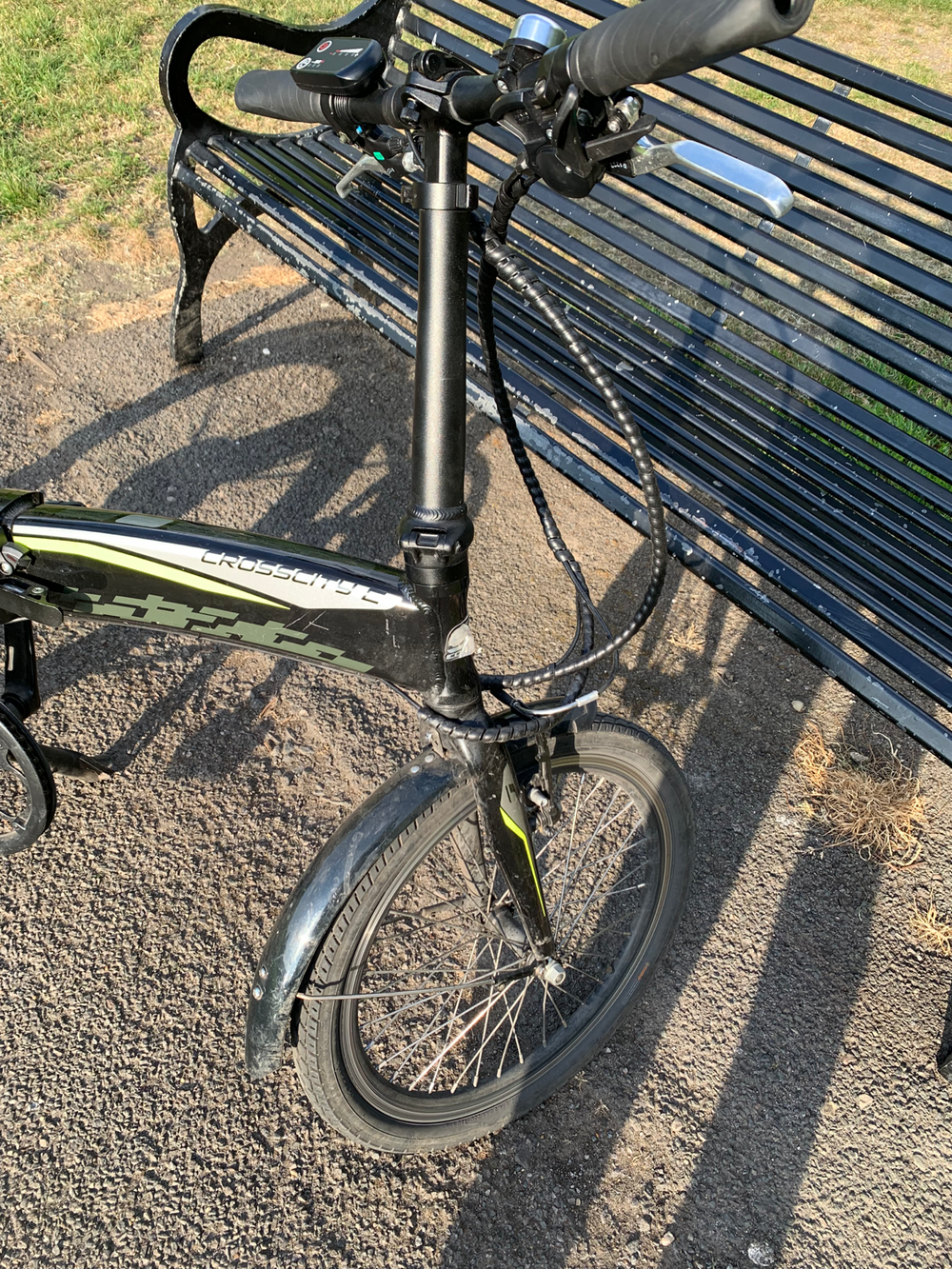 Carrera Crosscity Folding Electric Bike 2021