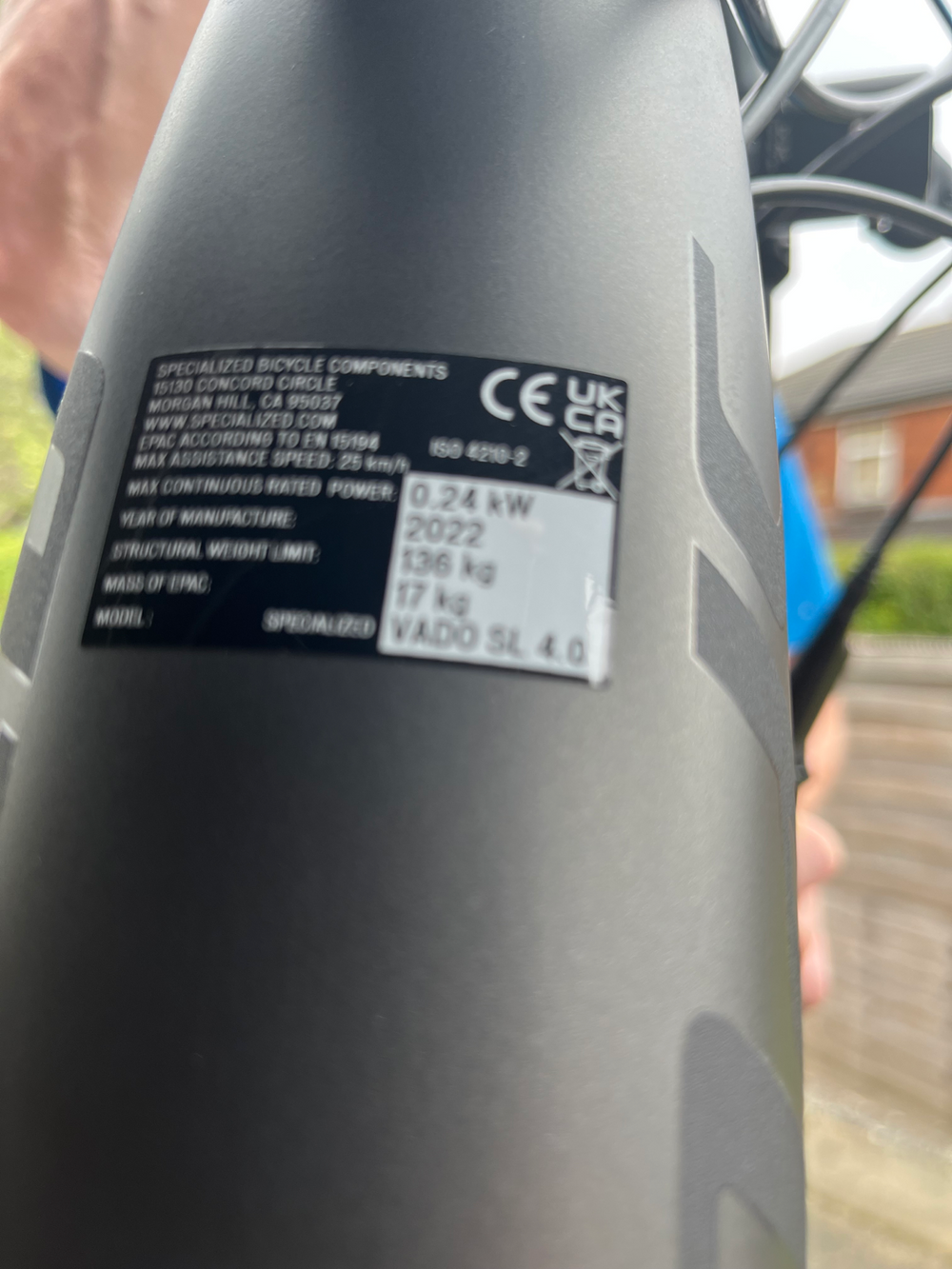 Specialized Turbo Vado SL 4.0 EQ 2023