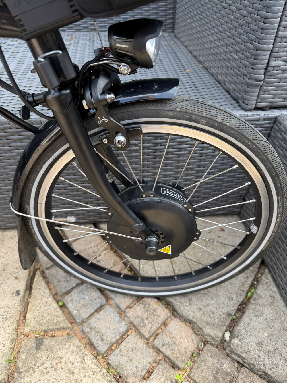 Brompton Electric P Line 4 Speed With Roller Frame 2022