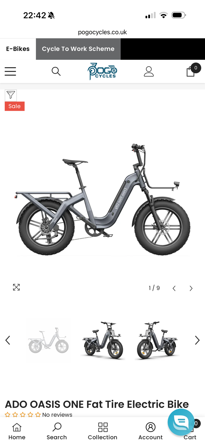 Ado Oasis One Multi Functional Hybrid Electric Bike 2025