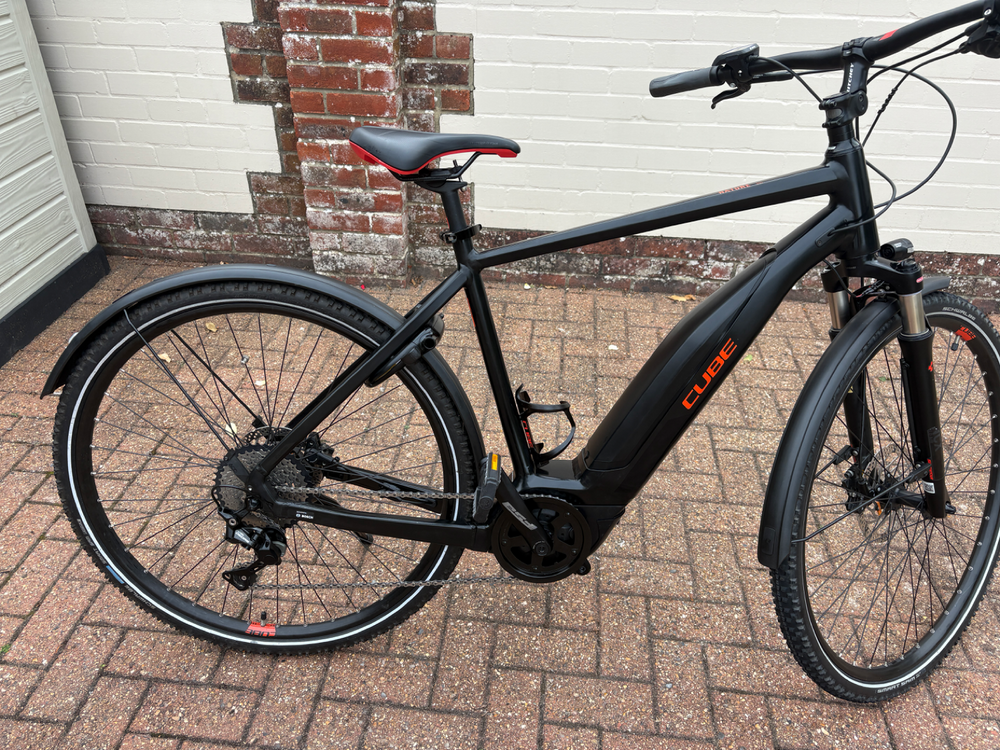 CUBE 2020 Cube Nature Hybrid Exc 500 Allroad Electric Hybrid Bike - Black