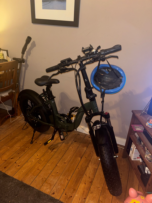 E- Movement Hunter Plus 350W Electric Bike In Military Green 2021