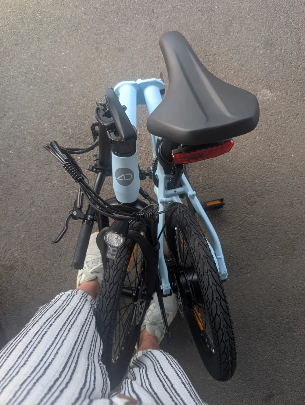 ADO Air 20 Pro Lightweight Folding Electric Bike, 9.6Ah – Blue Air 20 Pro Lightweight Folding Electric Bike, 9.6Ah – Blue 2025