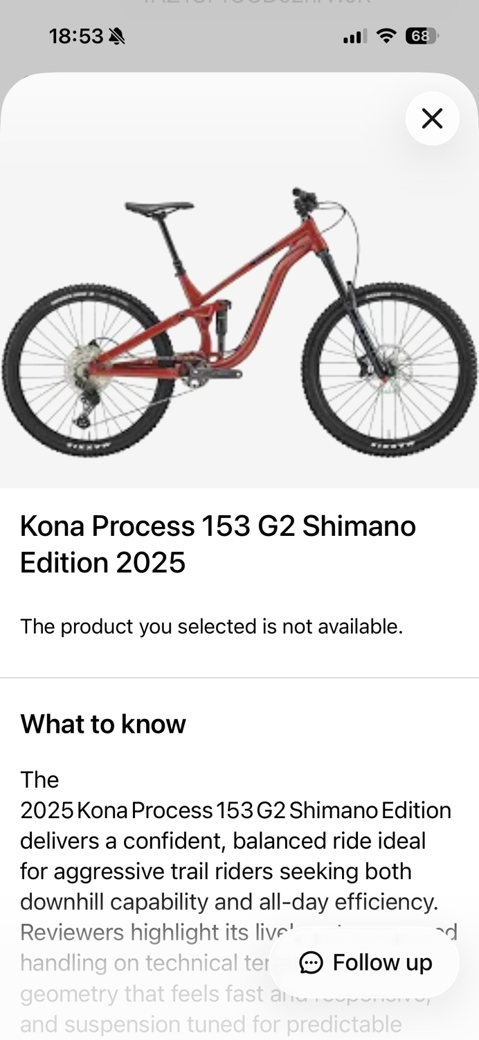 Kona Process 153 27.5 G2 Microshift Edition 2025