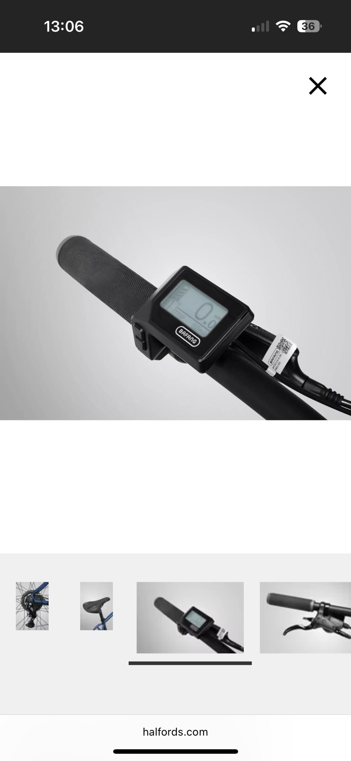 Carrera Vulcan E Electric Mountain Bike  -  18 inches 2021