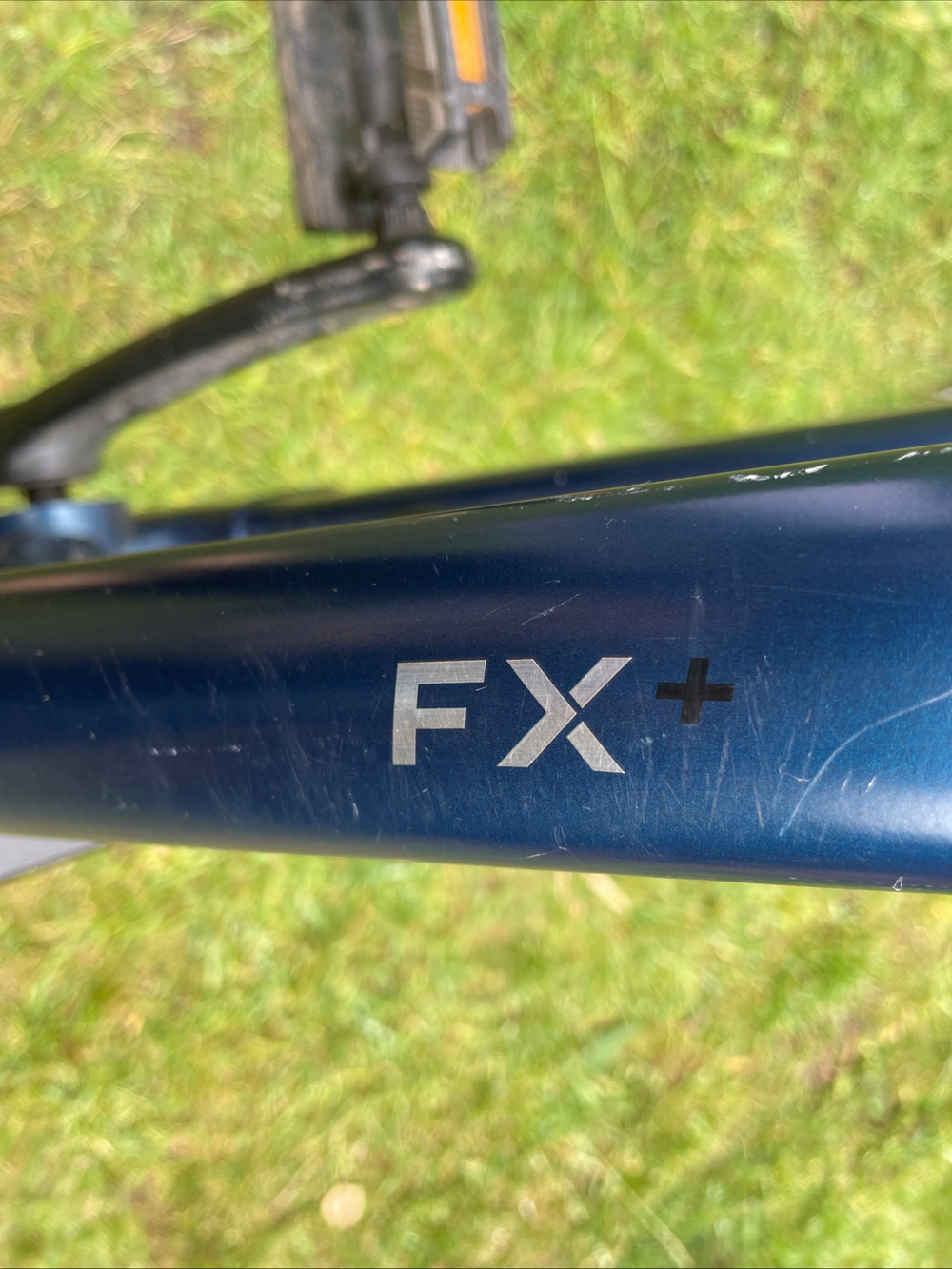 Trek FX +2 Stagger Hybrid E-bike 2023 blue sage