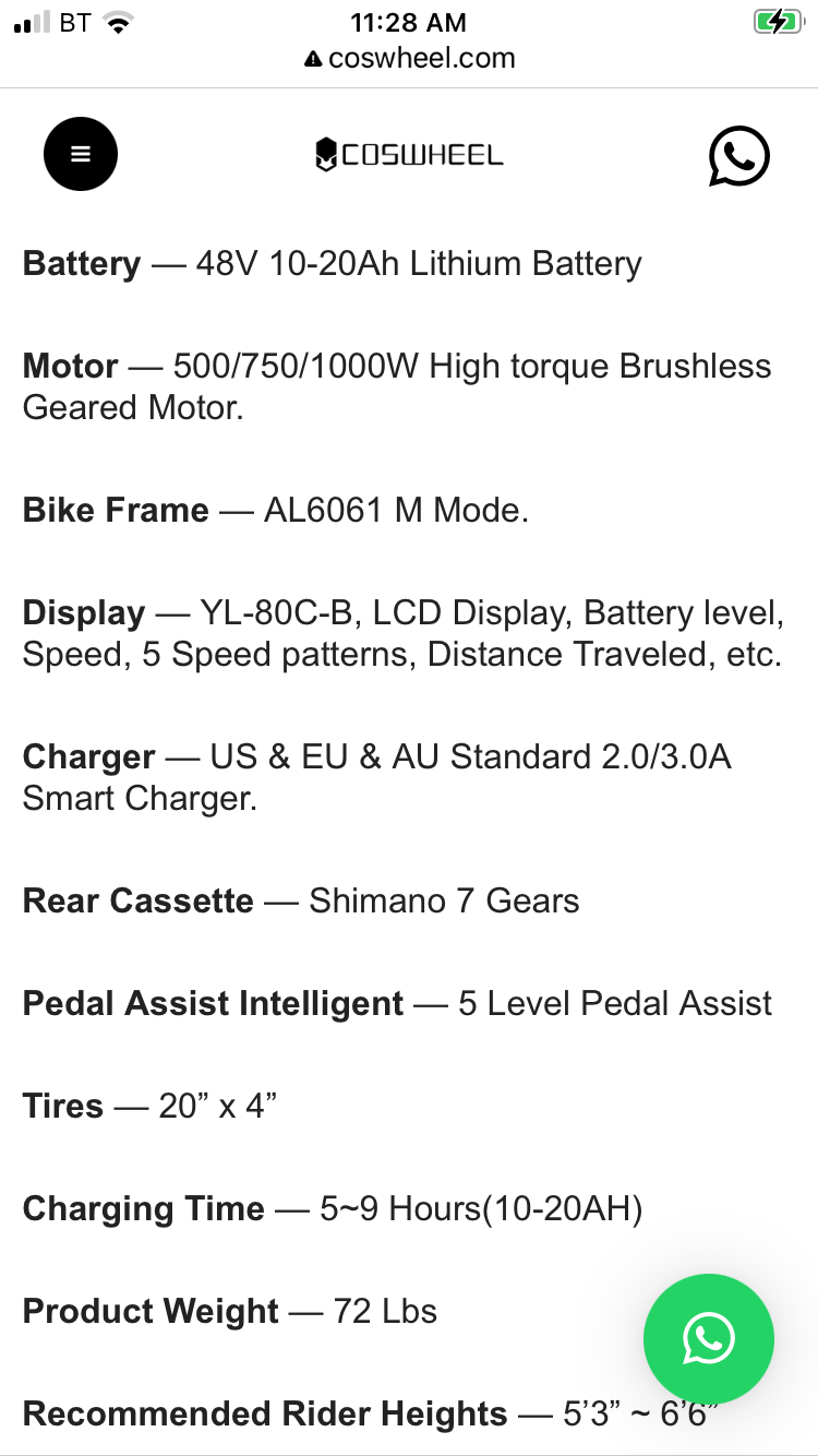 Coswheel T20 2024