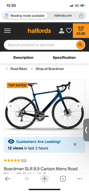 Boardman SLR 8 9 Disc Di2 2026