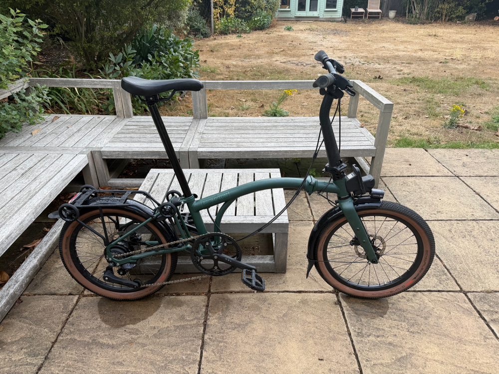 Brompton Electric G Line With Roller Frame - 4-speed Folding 2026