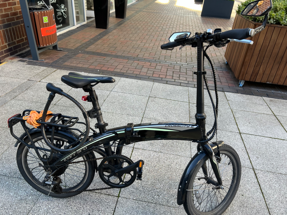 Carrera Crosscity Folding Electric Bike 2021