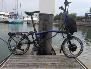 Brompton Electric P Line 12 Speed Folding Bike