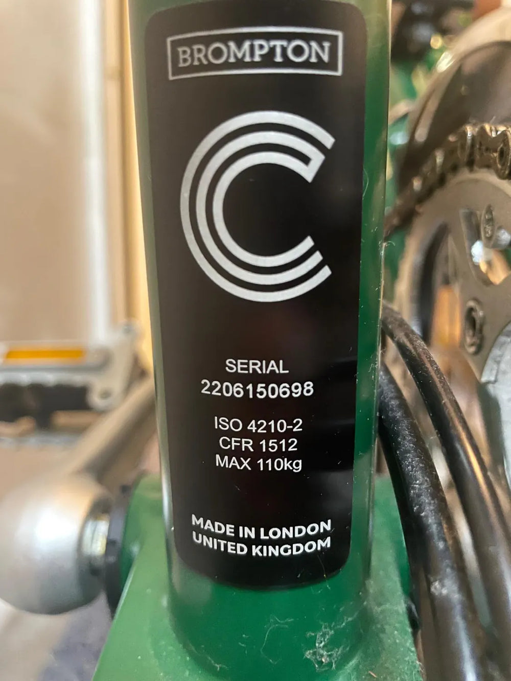 Brompton C Line Explore 6-speed 2022