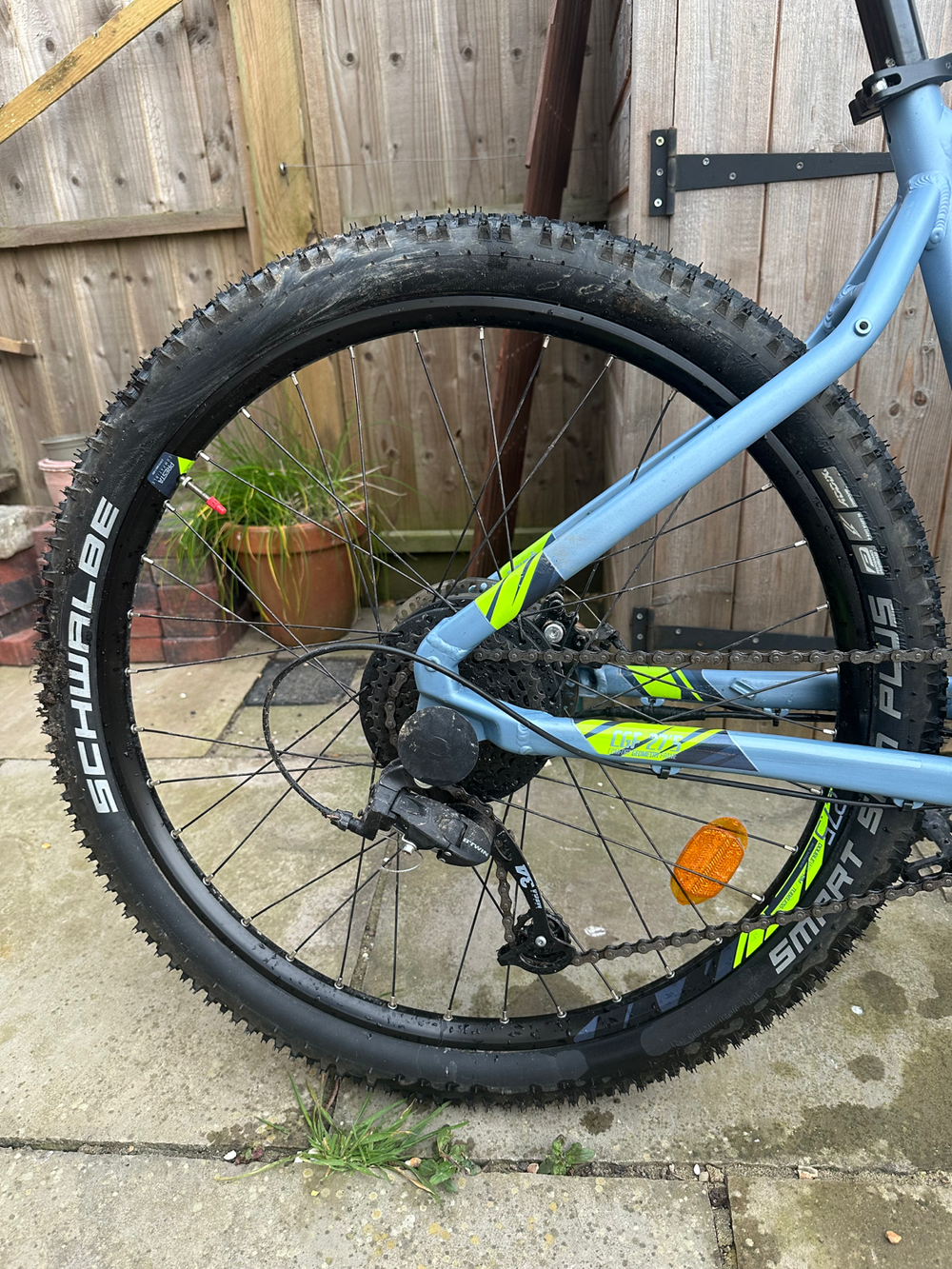 Rockrider 27.5" Hardtail Electric Mountain Bike E-ST 100 2023