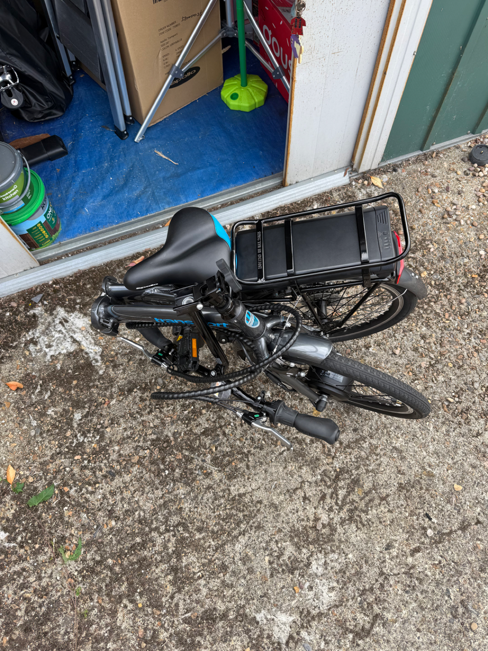 Apollo Transport Electric Folding Bike 2023